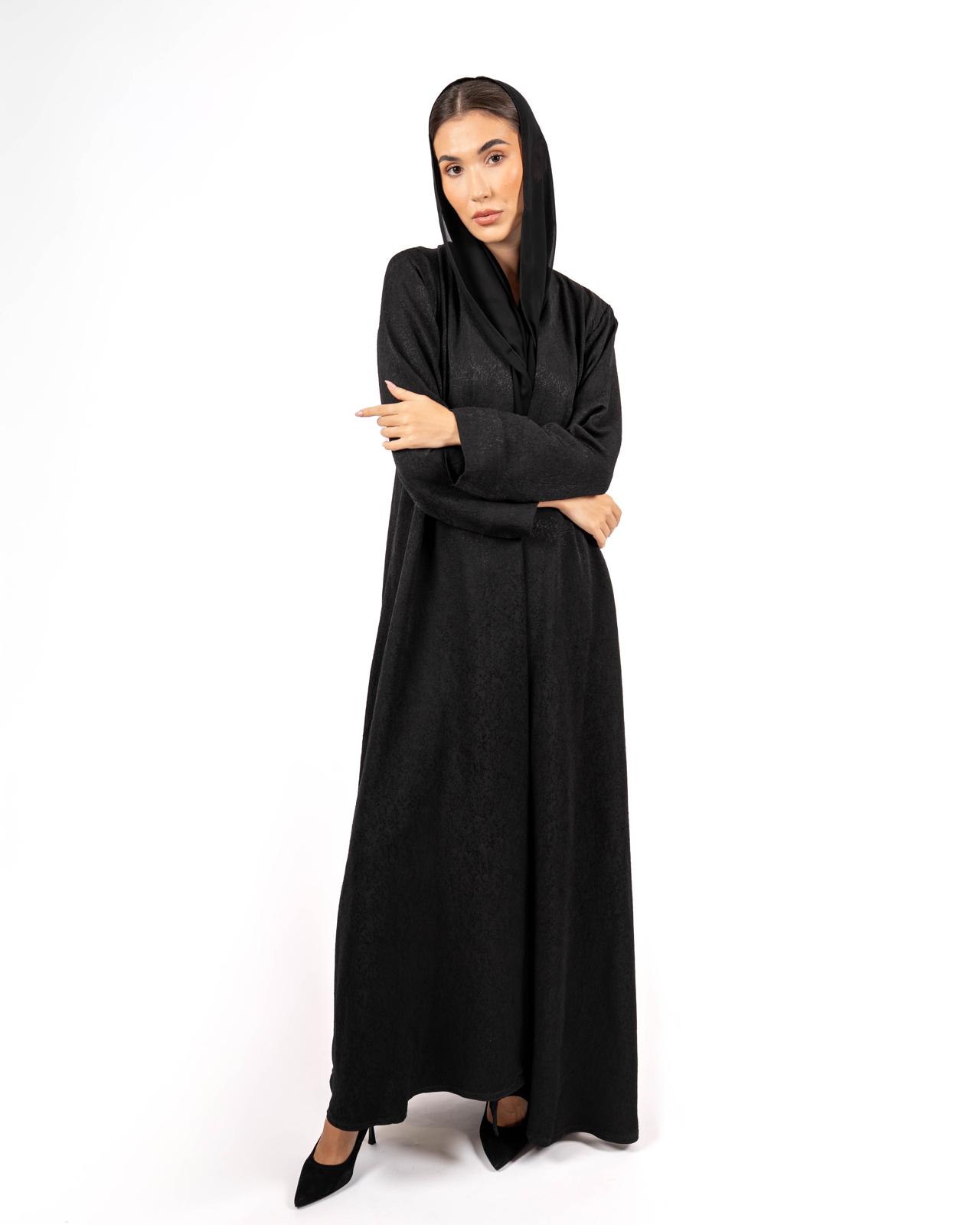 Lilyan jacquard abaya